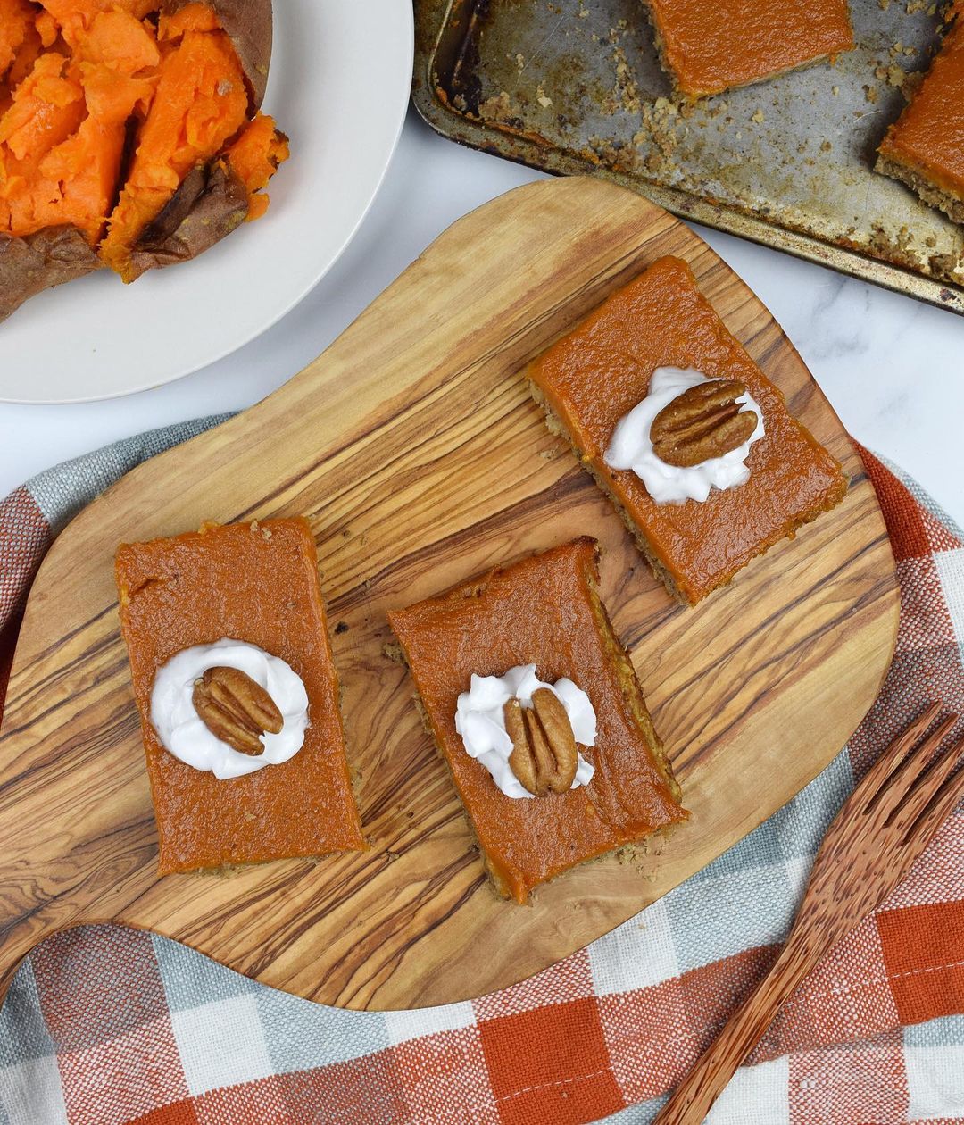 Sweet Potato Pie Bars