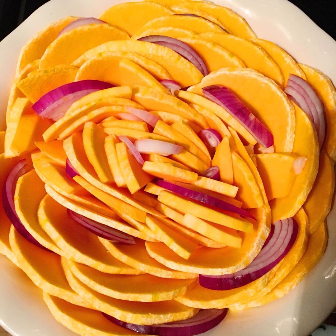 Creamy Butternut Squash Gratin with Miso and Garlic