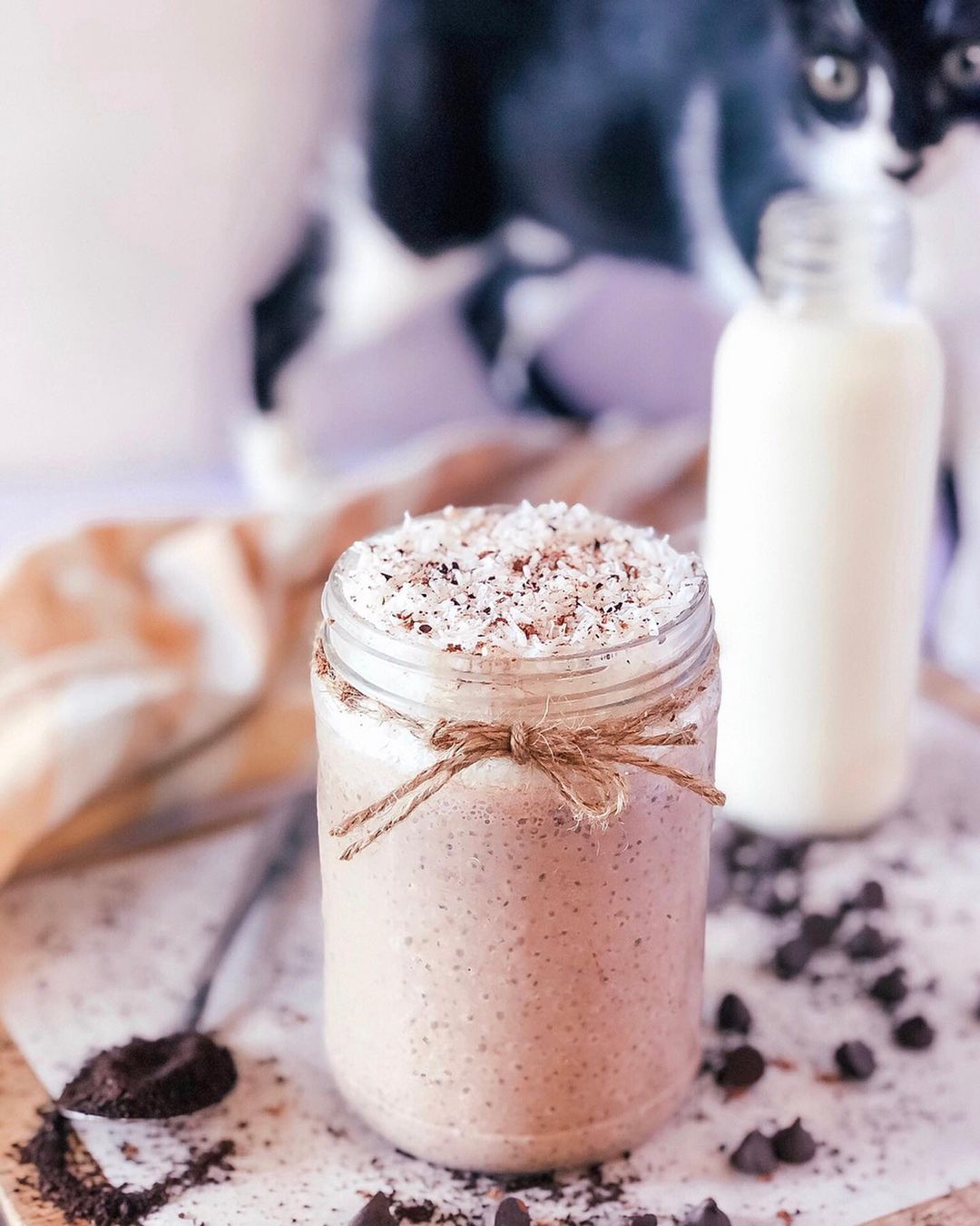 Vegan Coconut Chocolate Chia Latte Pod