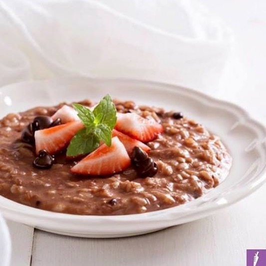 Delicious Chocolate Black Rice Pudding