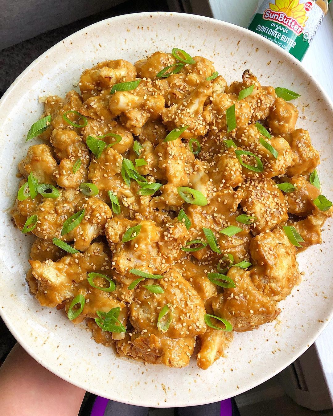 Crispy Thai Cauliflower Wings