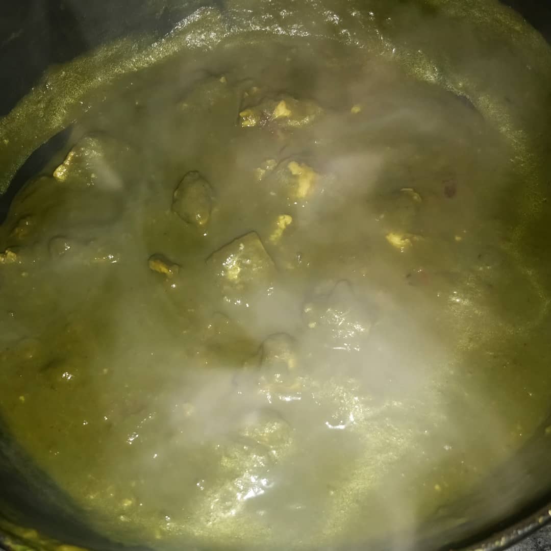 Spinach Paneer Curry Indian Style