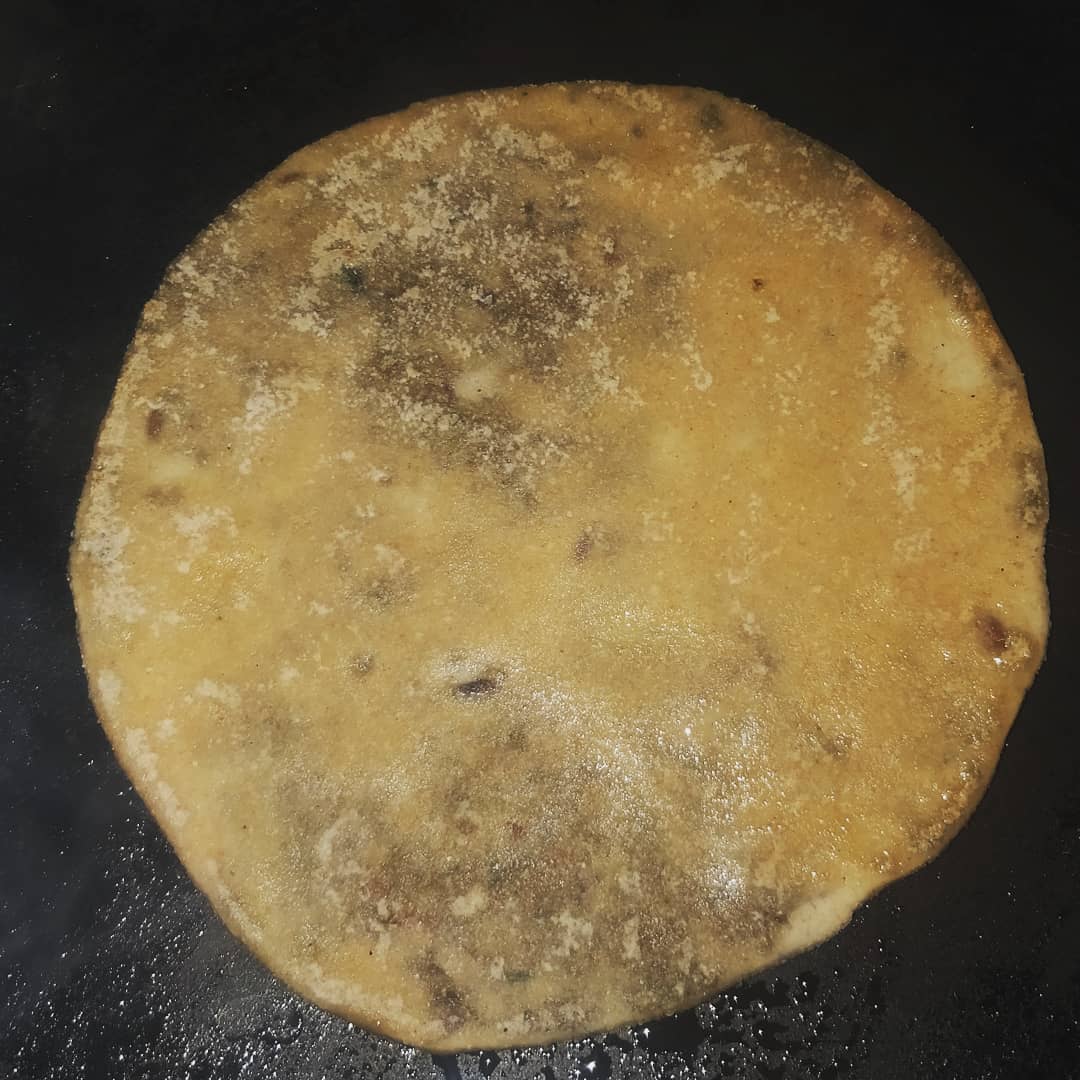 Winter Breakfast with Gahat Dal Parathas