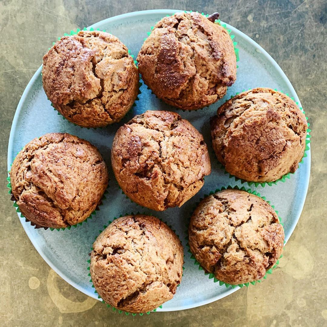Apple date and quinoa muffins