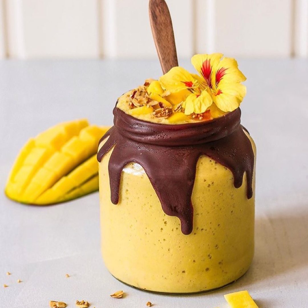 Tropical Mango Banana Smoothie