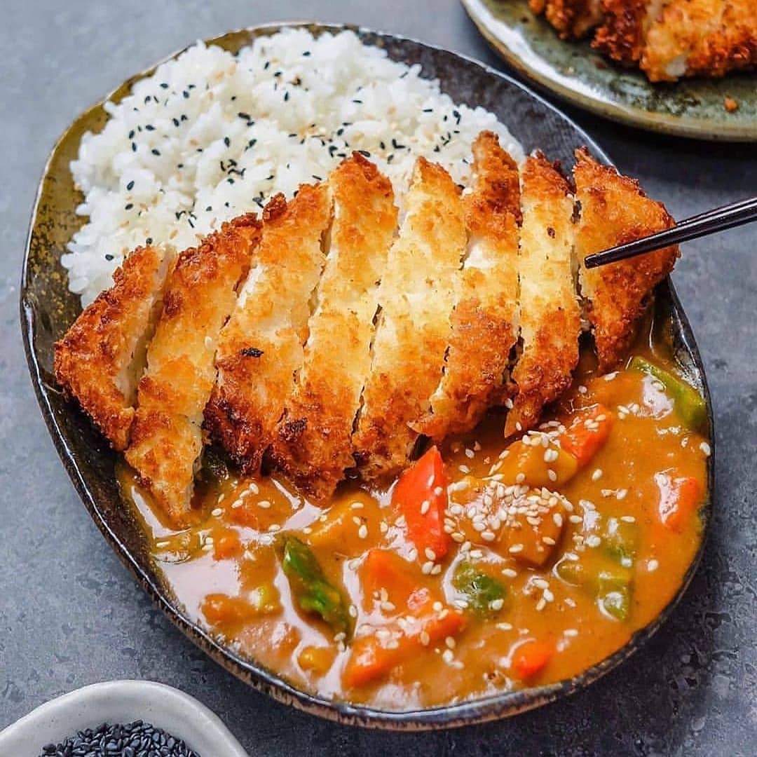 Japanese Curry with Tofu Katsu