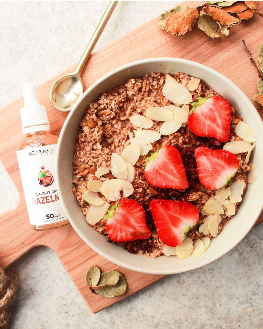 Cozy Chocolate Oatmeal Breakfast Bowl