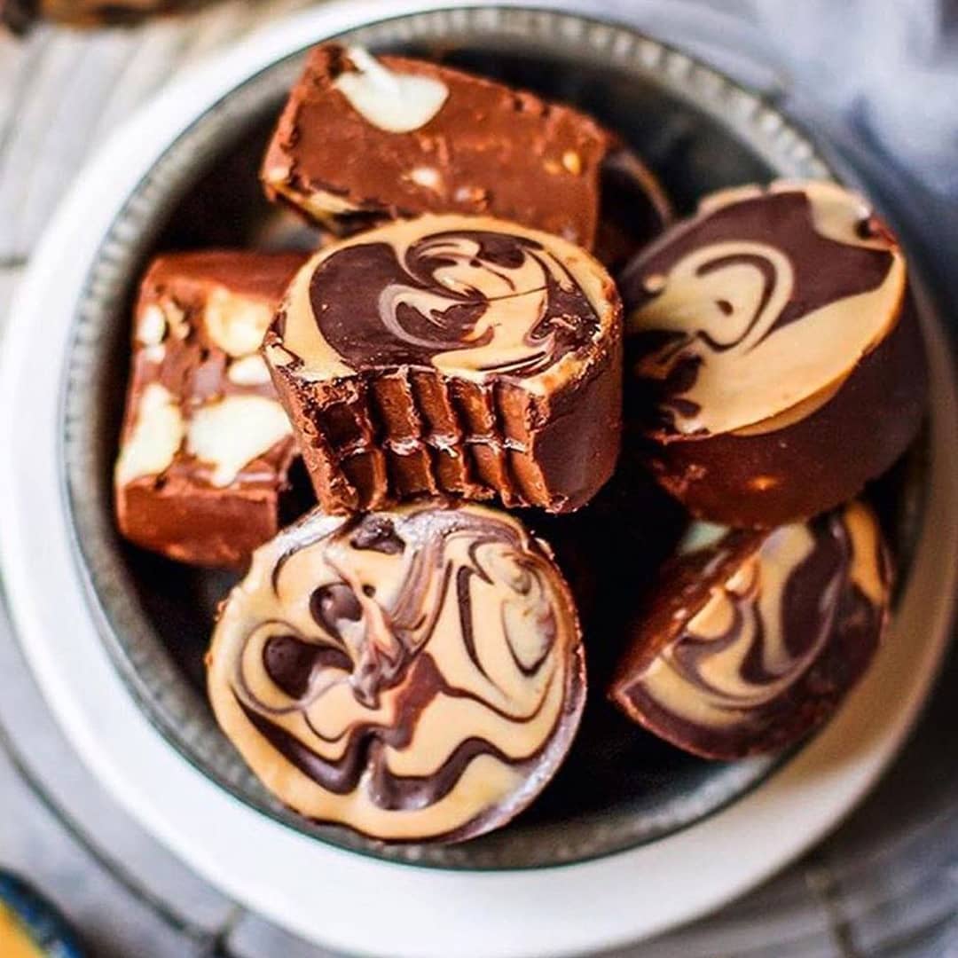 3-Ingredient Nut Butter Chocolate Cups