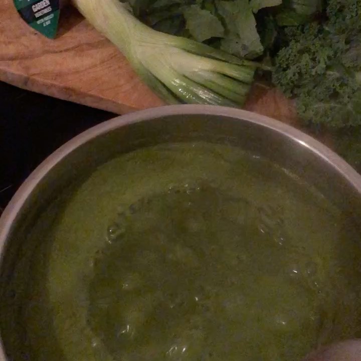 Kale and Basil Soup