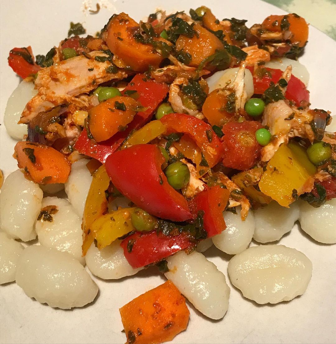 Easy Chicken Fajitas with Vegetables