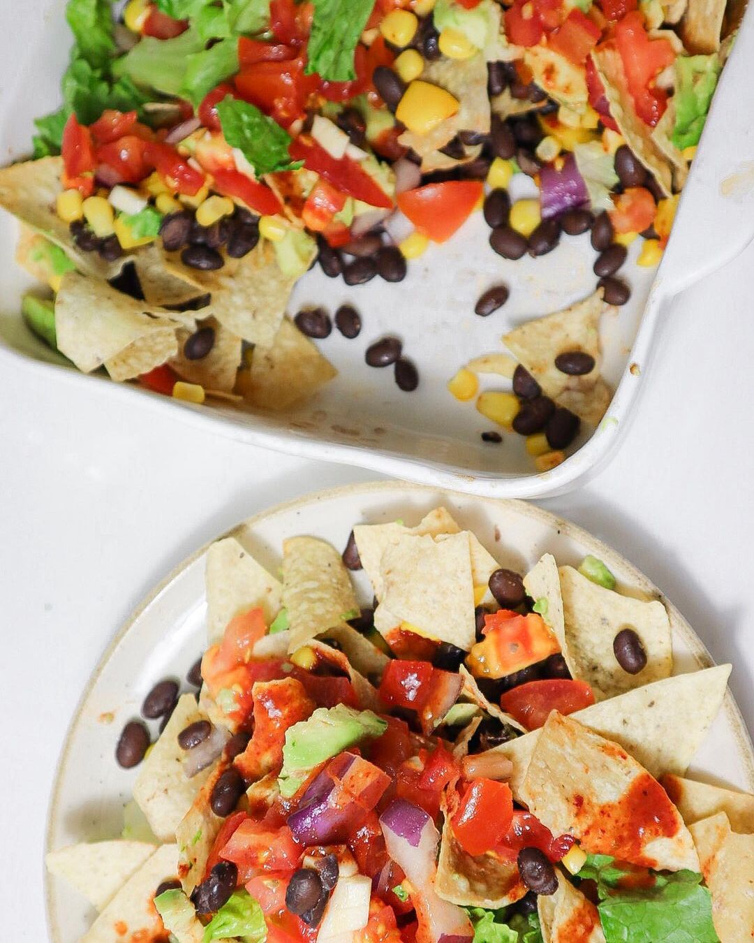Healthy Plant Based Nachos