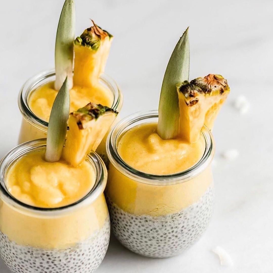 Pina Colada Chia Pudding
