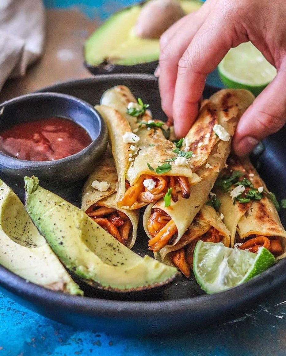 Bbq Pulled Mushroom Tacos