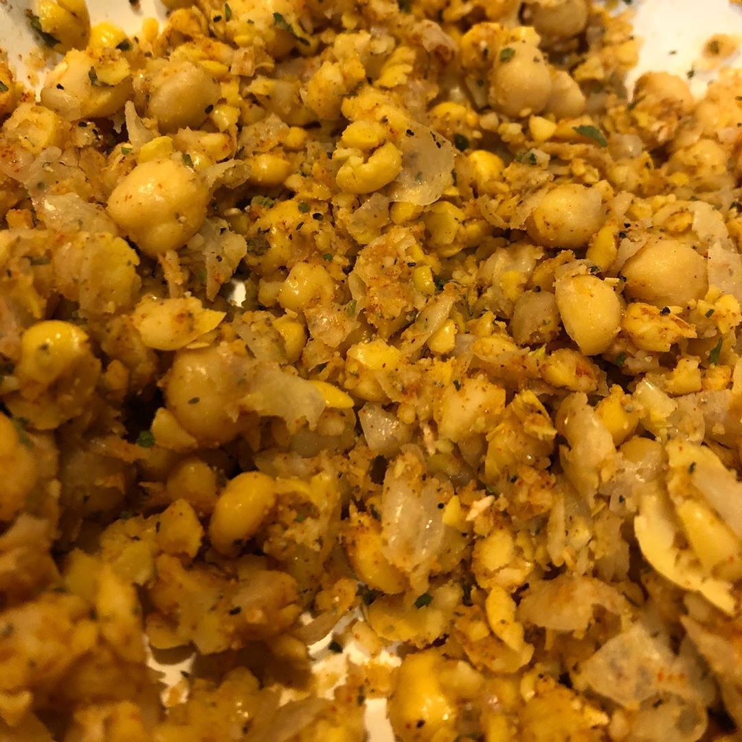 Smashed Chickpea Gyro
