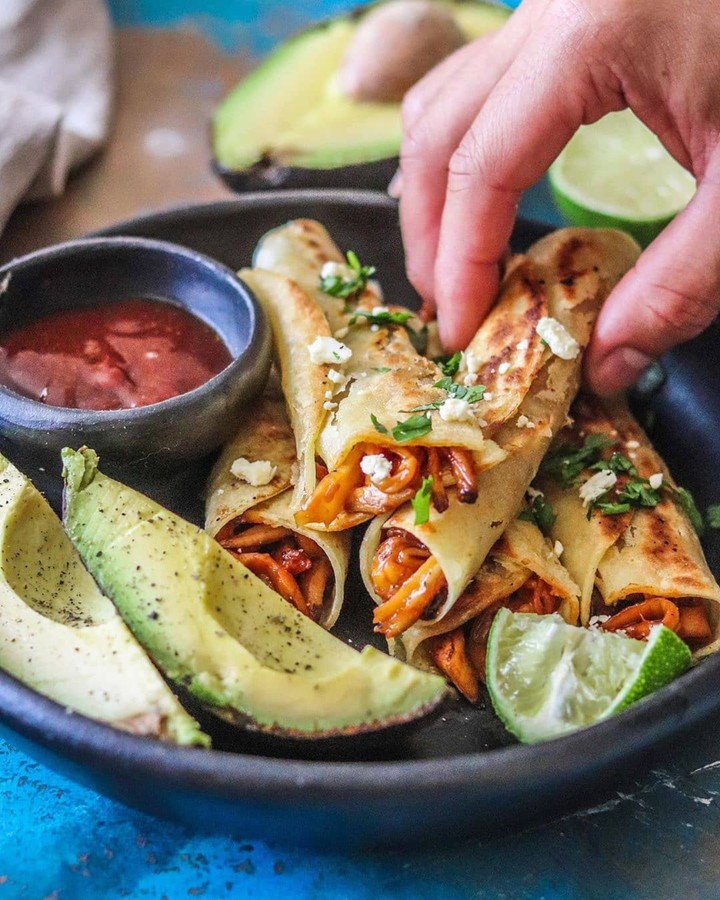 Bbq Pulled Mushroom Tacos