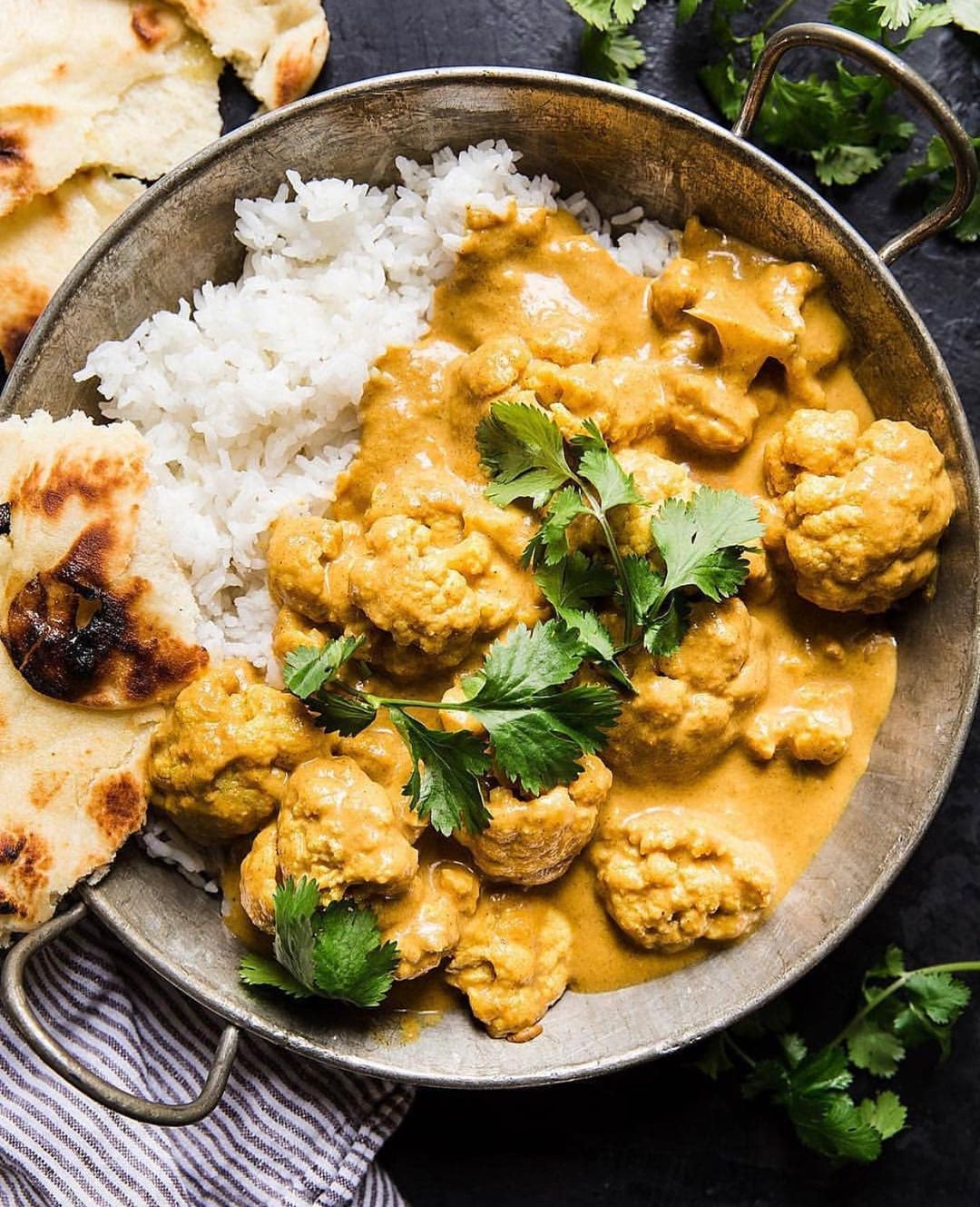 Indian Style Coconut Cauliflower