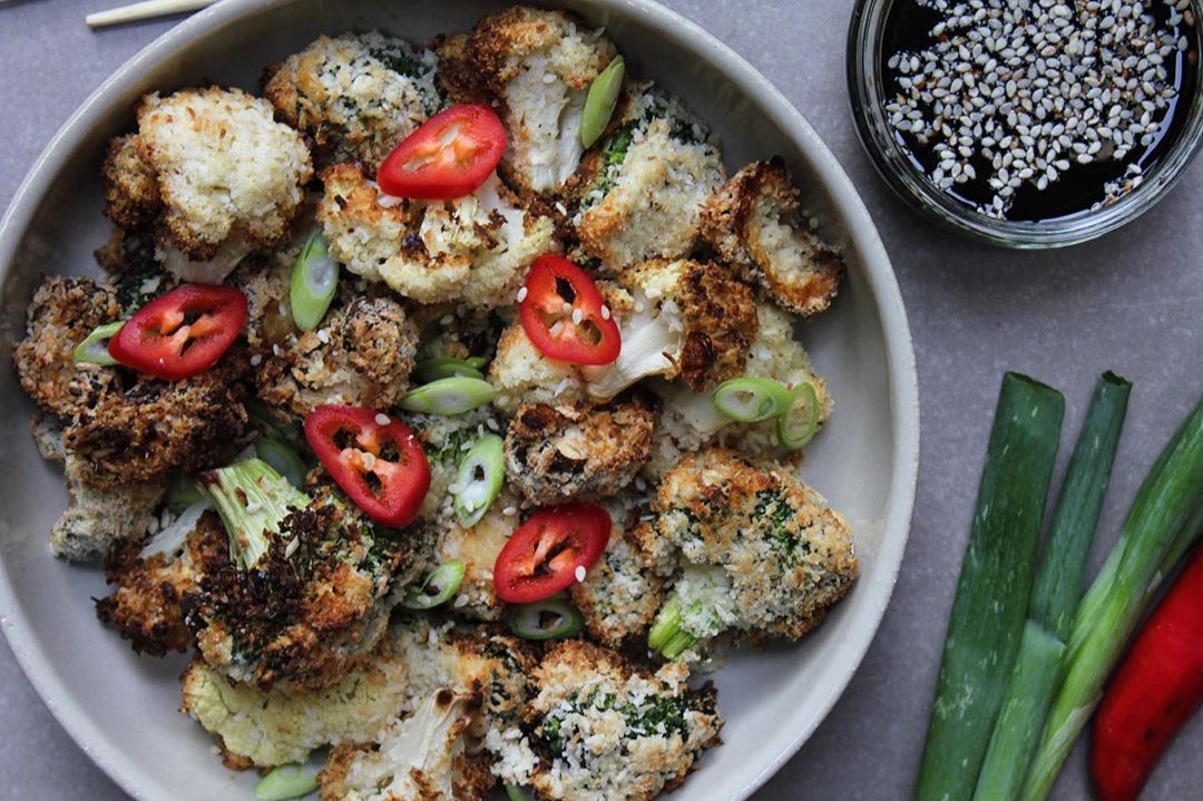 Baked Tempura Veggie Bites