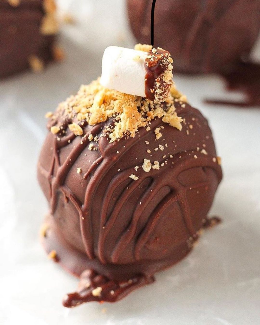 Vegan S’more Truffles