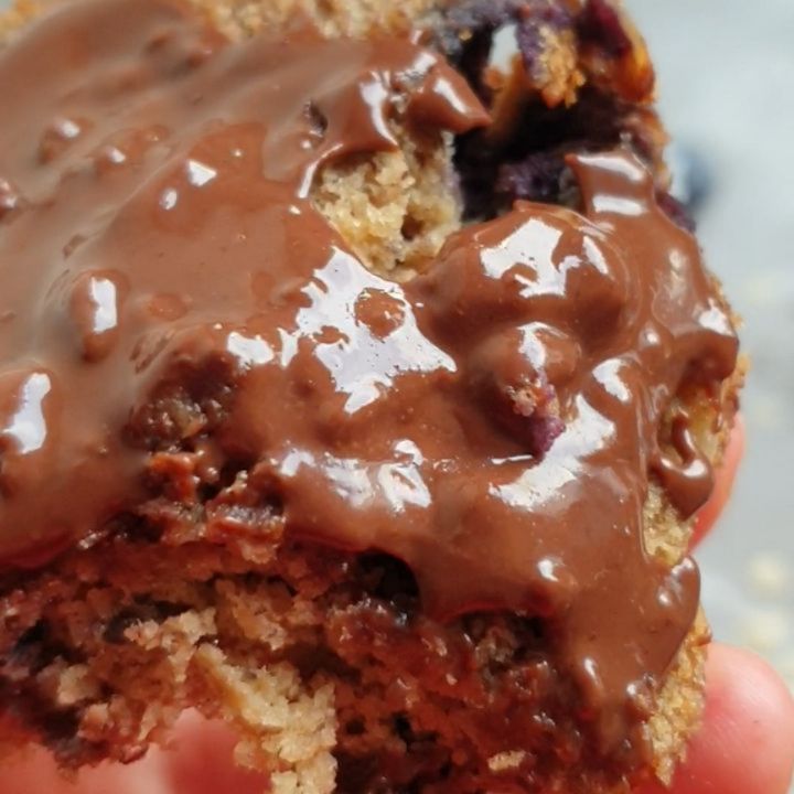 Healthy Blueberry Chocolate Chip Banana Bread