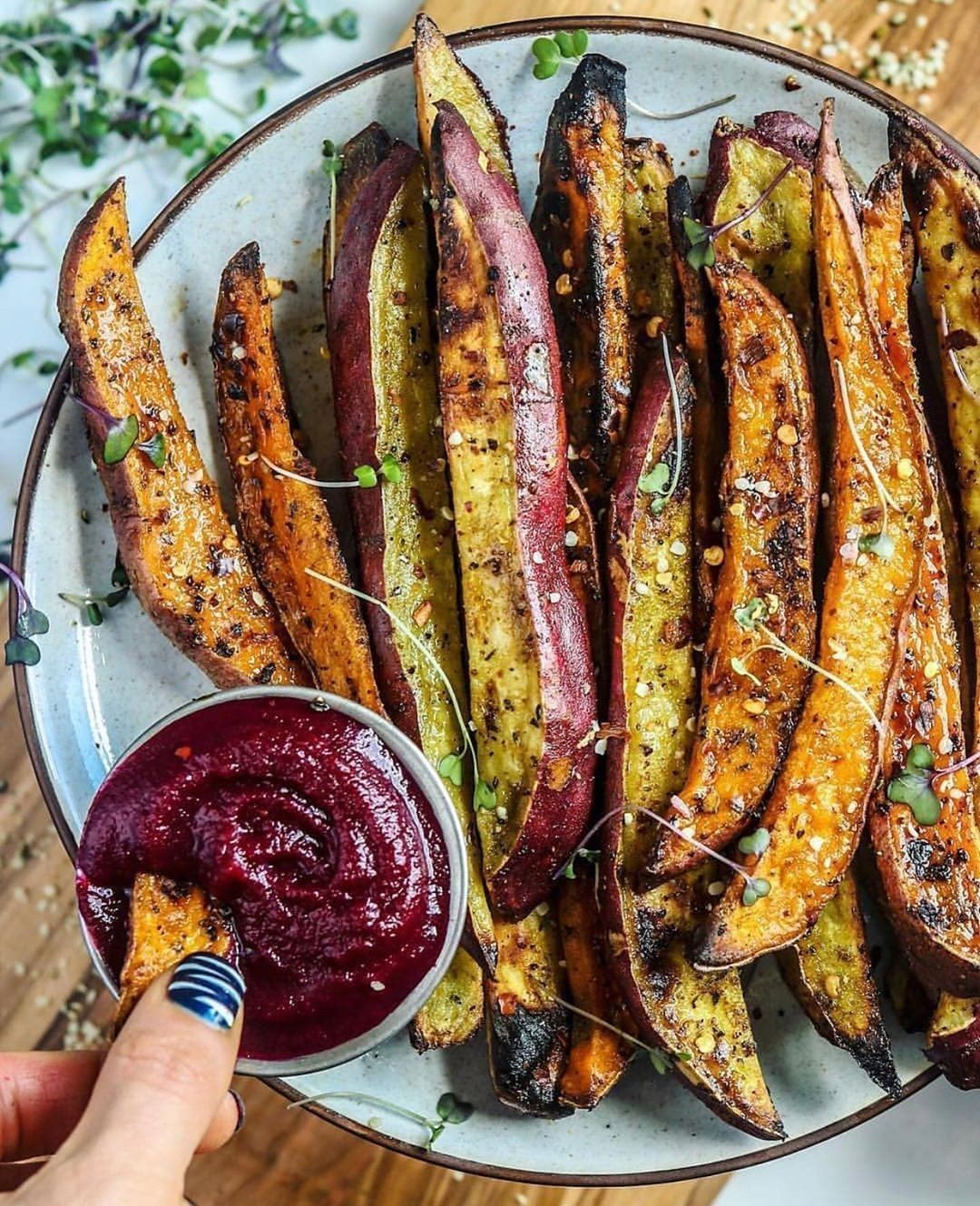Vegan Beet Ketchup with Spices and Vinegar