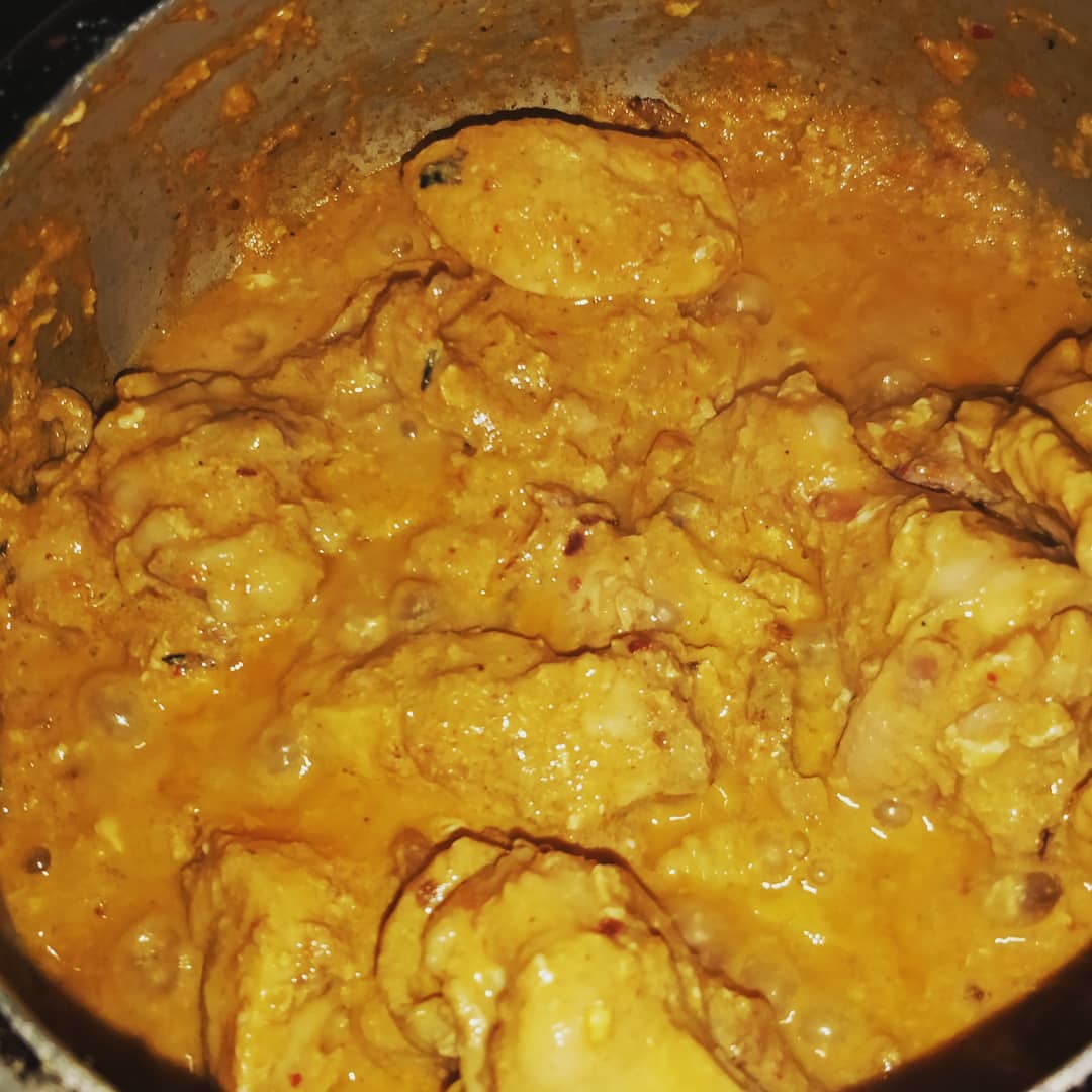 Tasty Chicken Curd Curry for Dinner