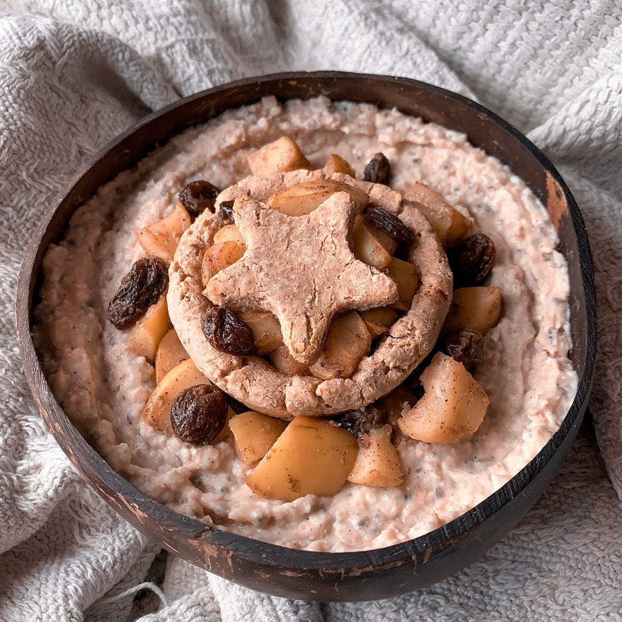 Mince Pie Cauliflower Oats Delight