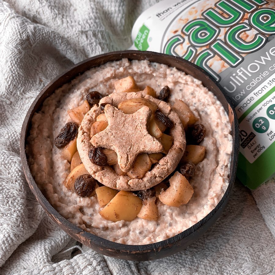 Mince Pie Cauliflower Oats Delight