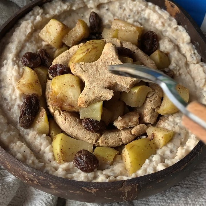 Mince Pie Cauliflower Oats Delight