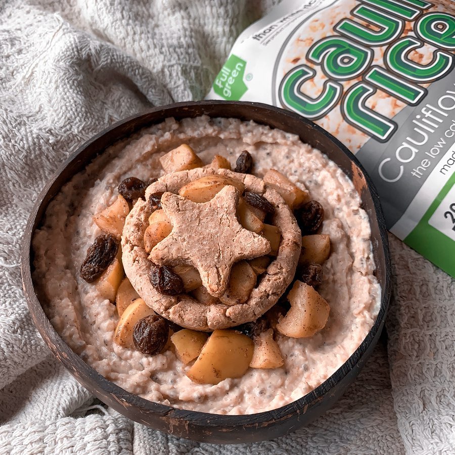 Mince Pie Cauliflower Oats Delight