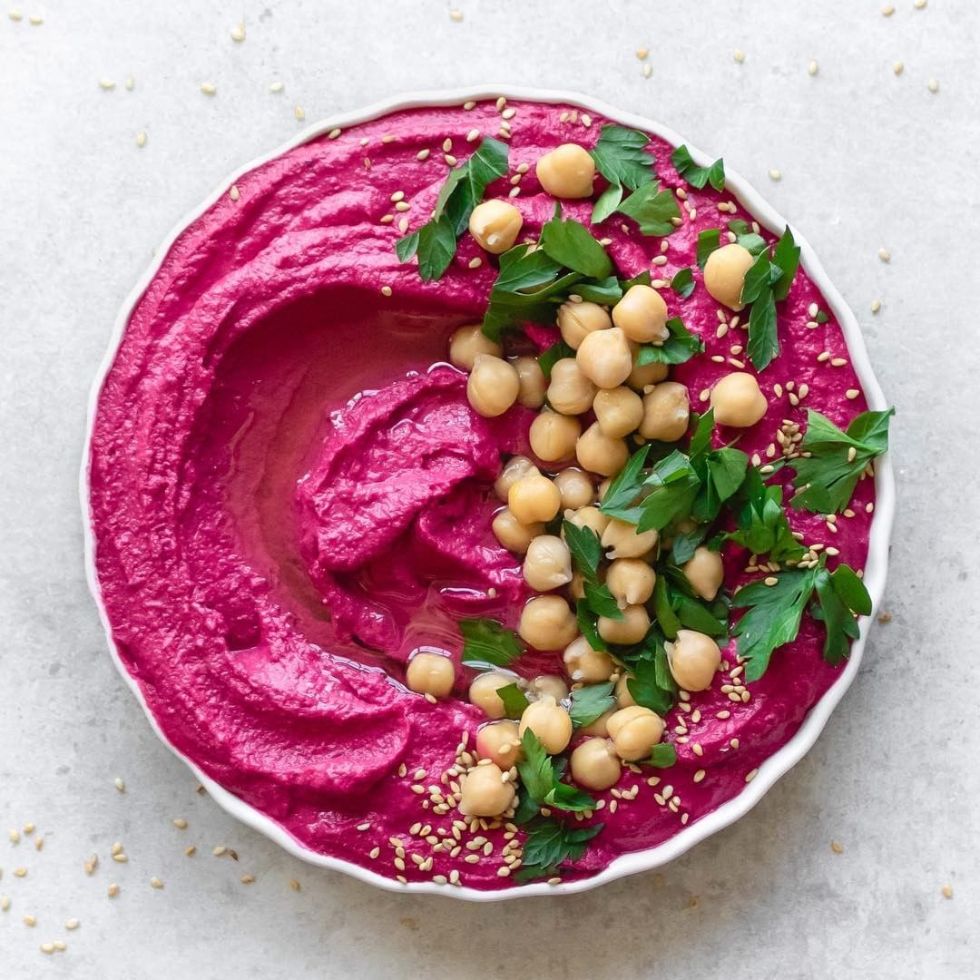 Vibrant Beet Hummus for Holiday Gatherings