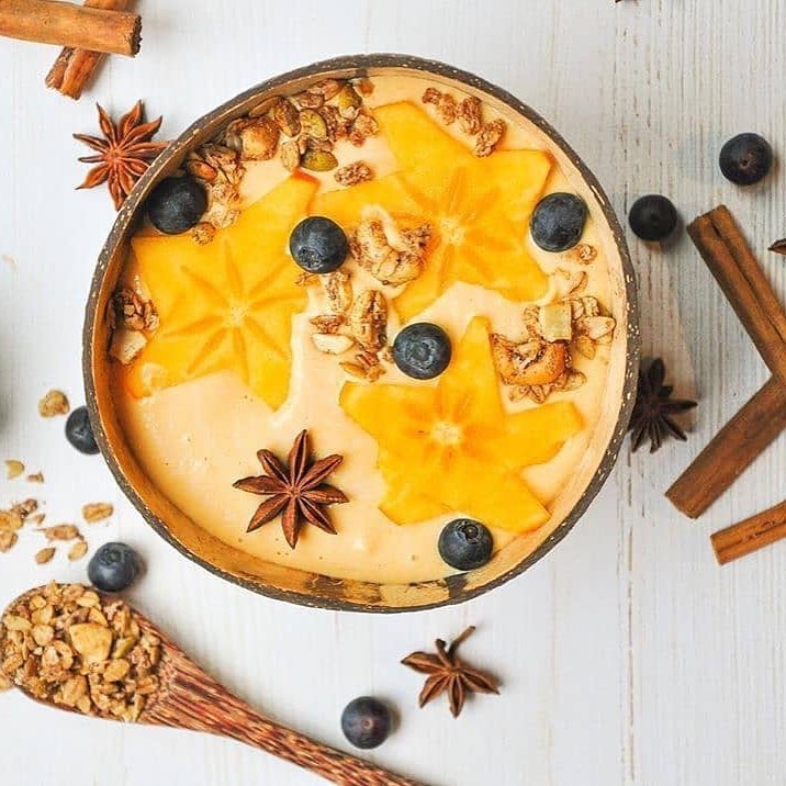 Pumpkin Protein Smoothie Bowl