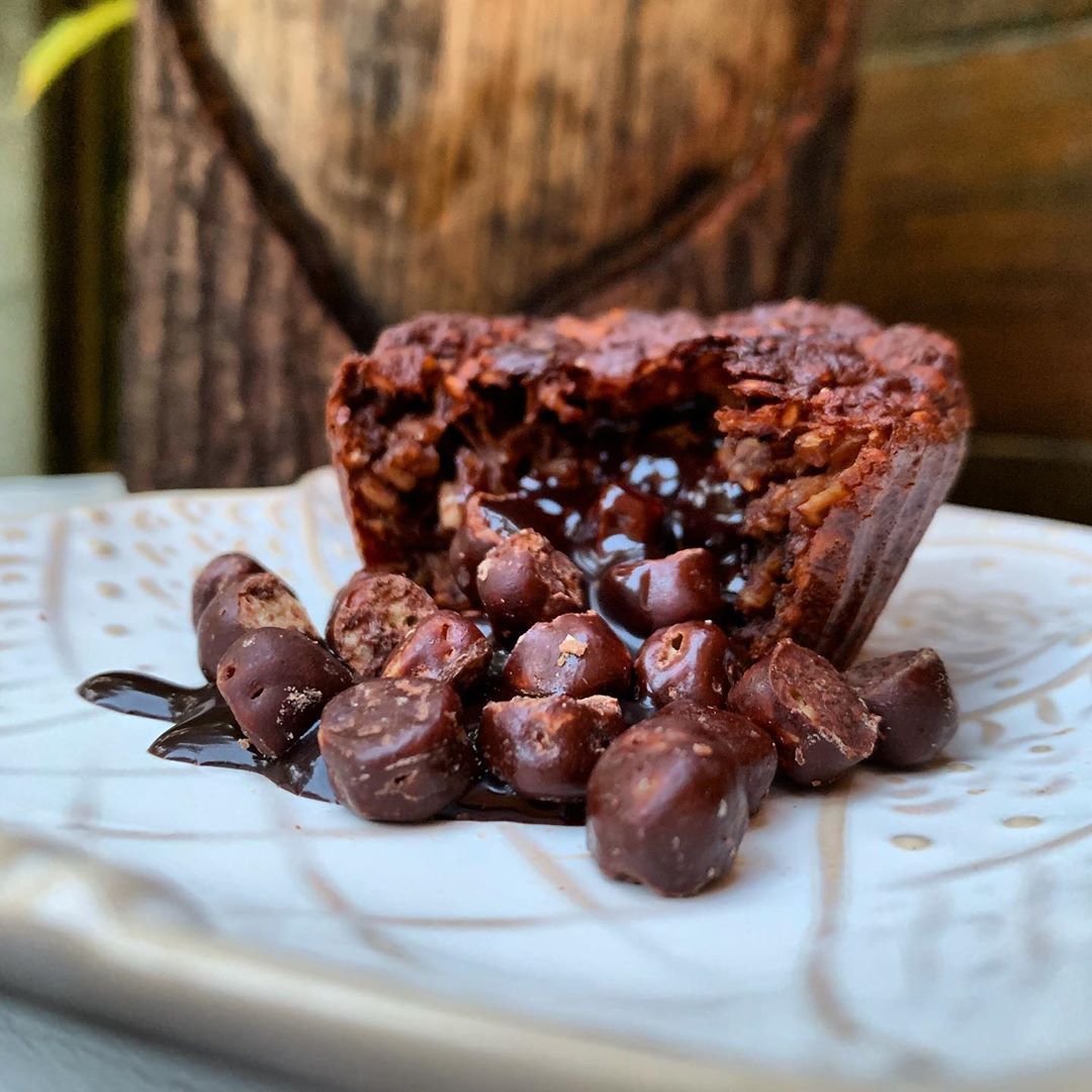 Chocolate Lava Baked Oats