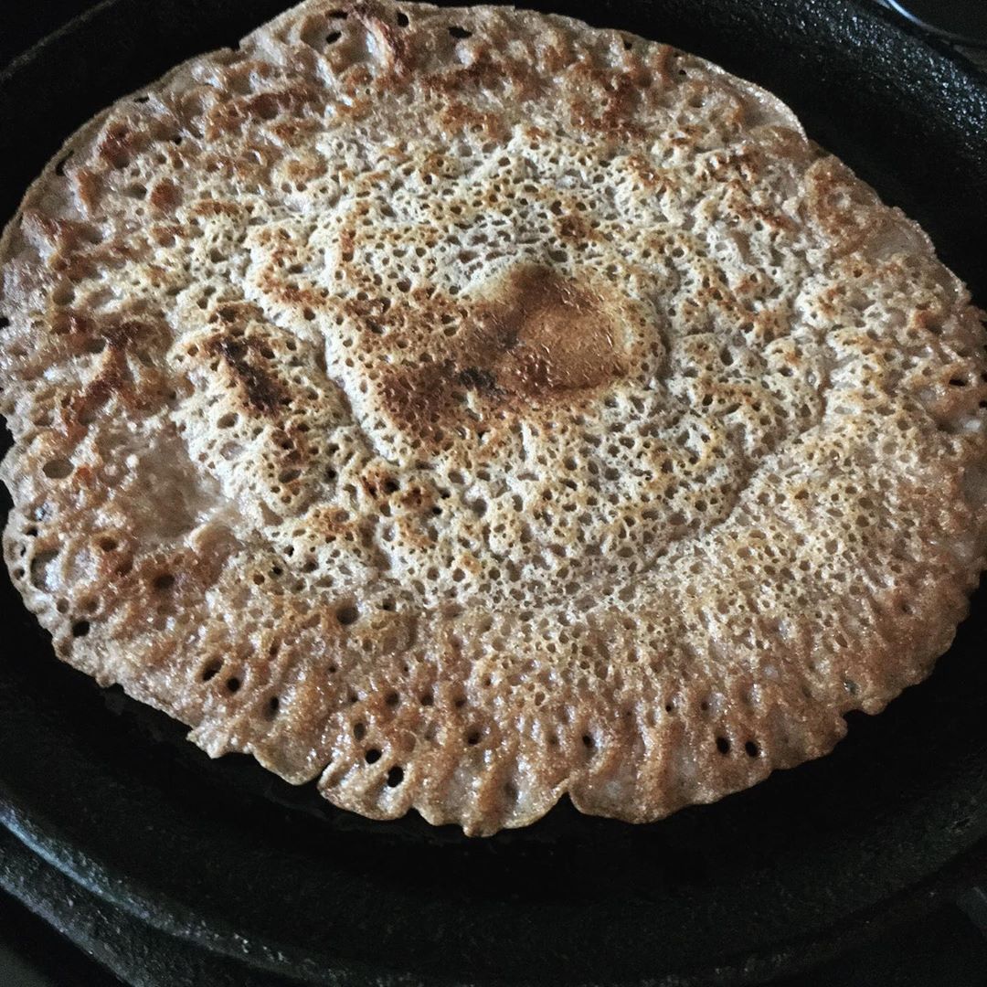 Spelt and Teff Flour Crepes