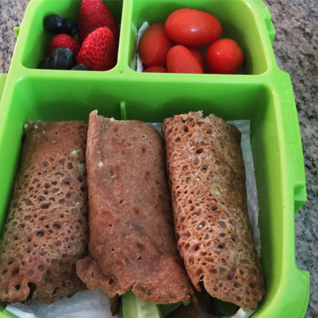 Spelt and Teff Flour Crepes