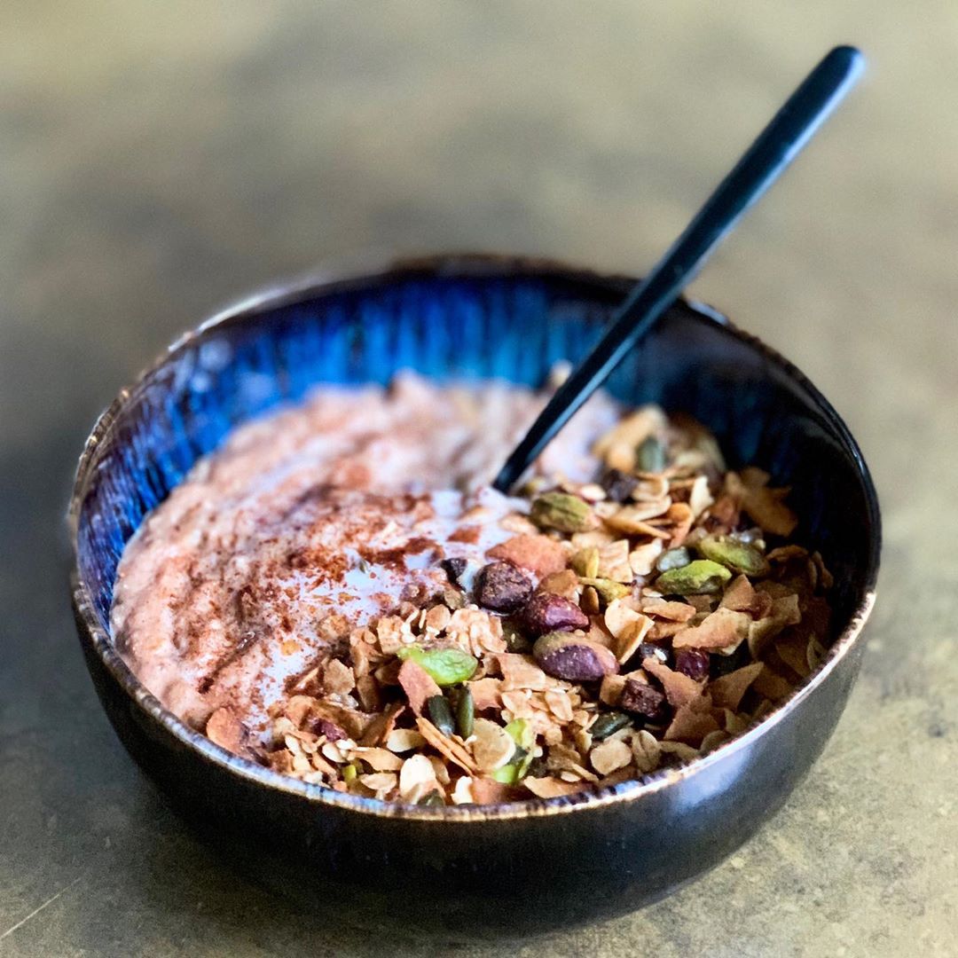 Wholesome Porridge with Homemade Granola