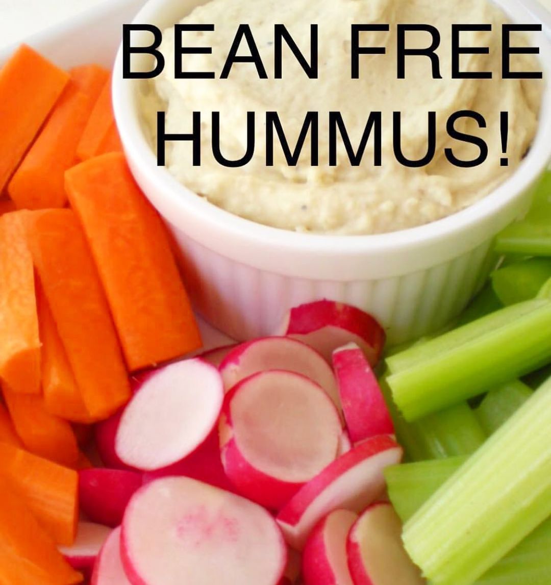 Homemade Bean Free Raw Hummus Dip
