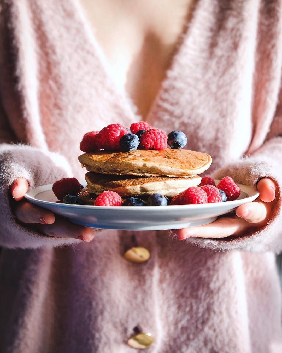 Easiest and Healthiest 4-Ingredient Pancakes