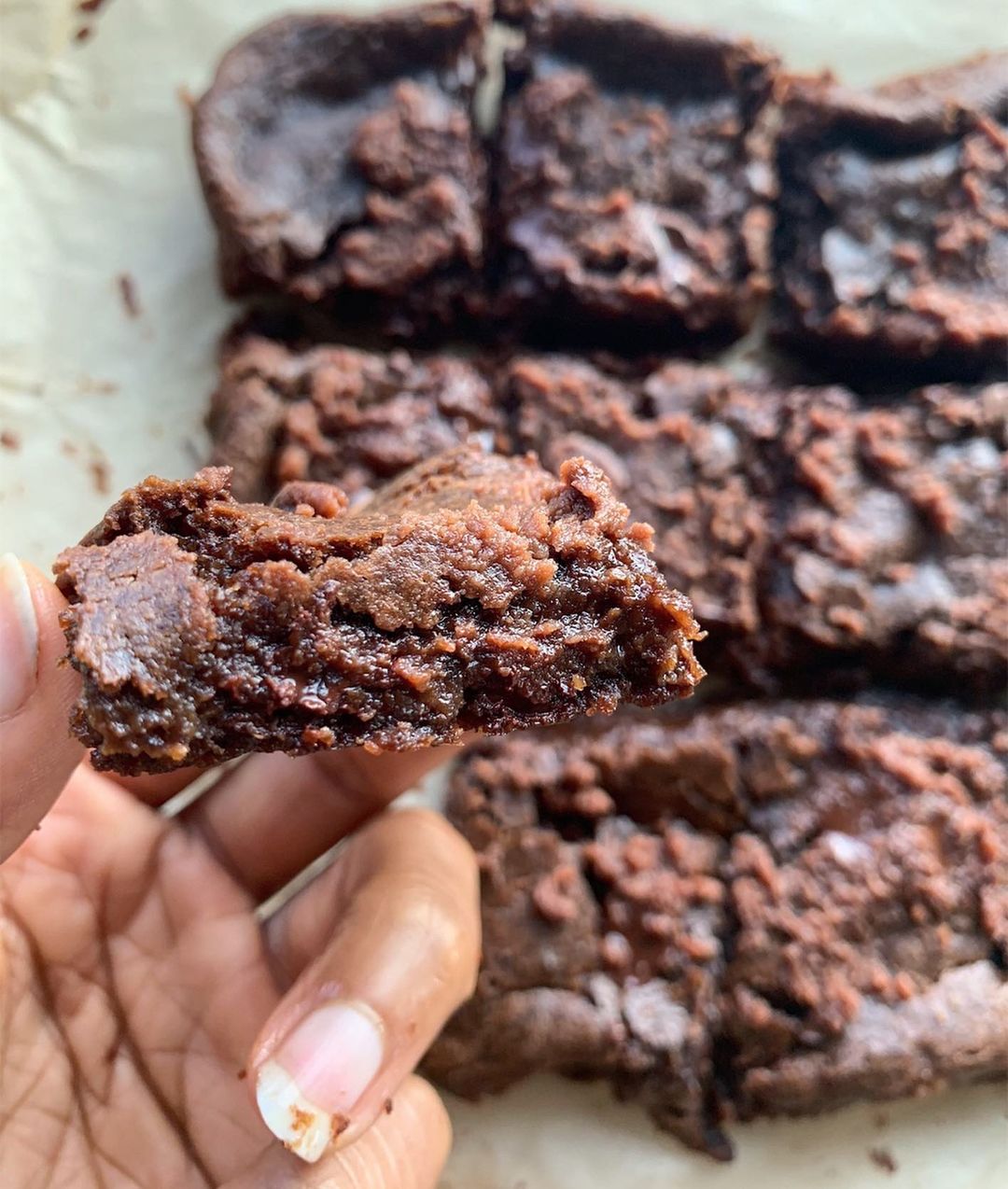 Easy Vegan Flourless Peppermint Brownies