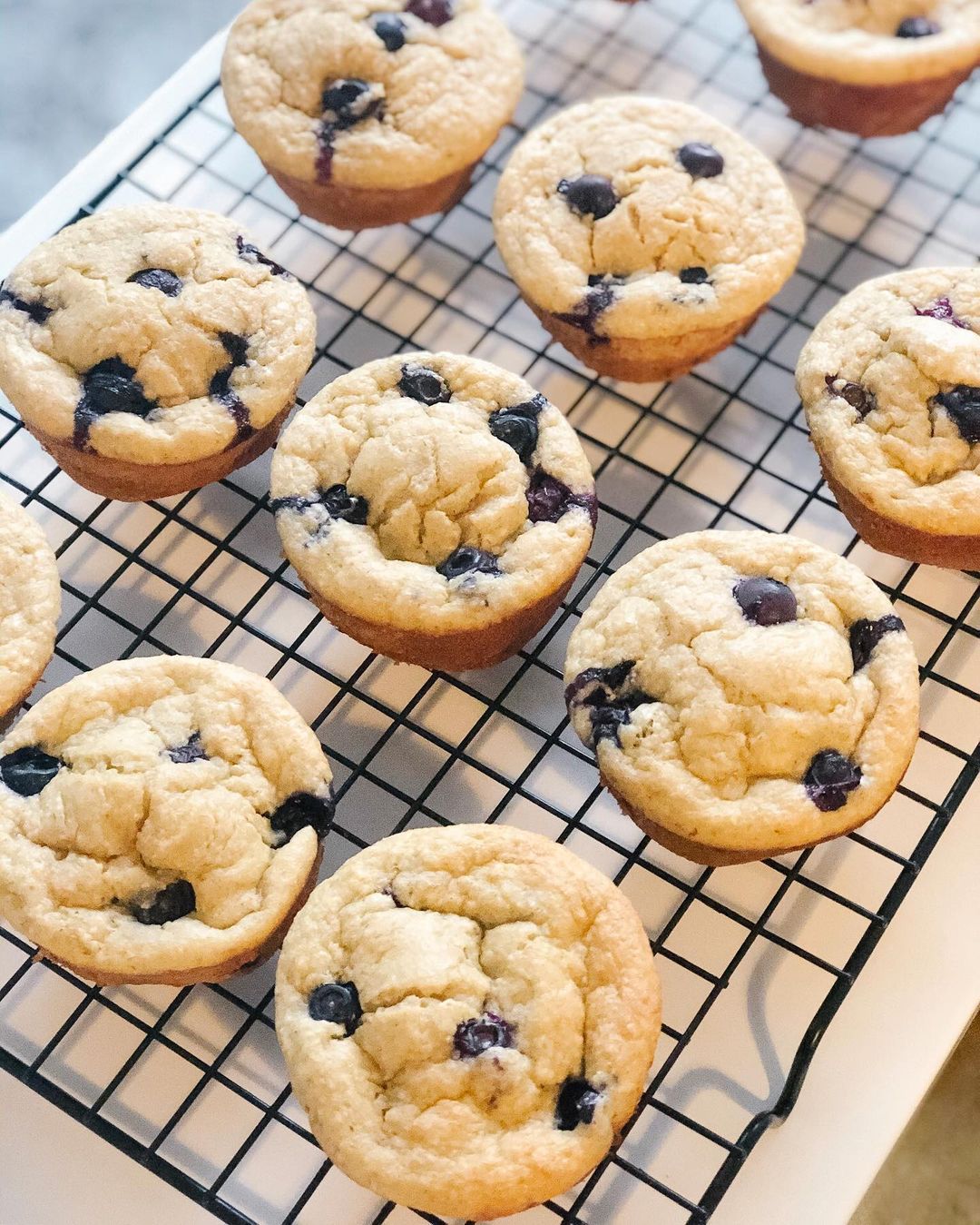 Flourless Blueberry Oat Muffins