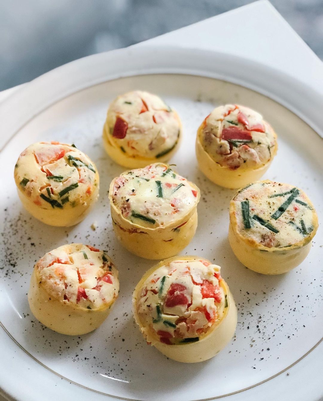 Copycat Starbucks Egg Bites with Feta