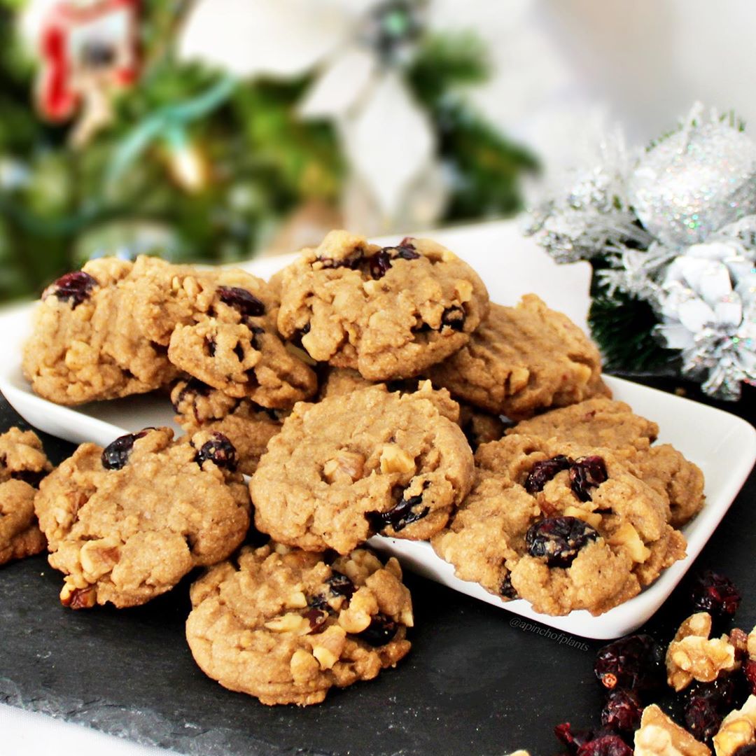 Spiced Cranberry Cookies for Holiday Treats