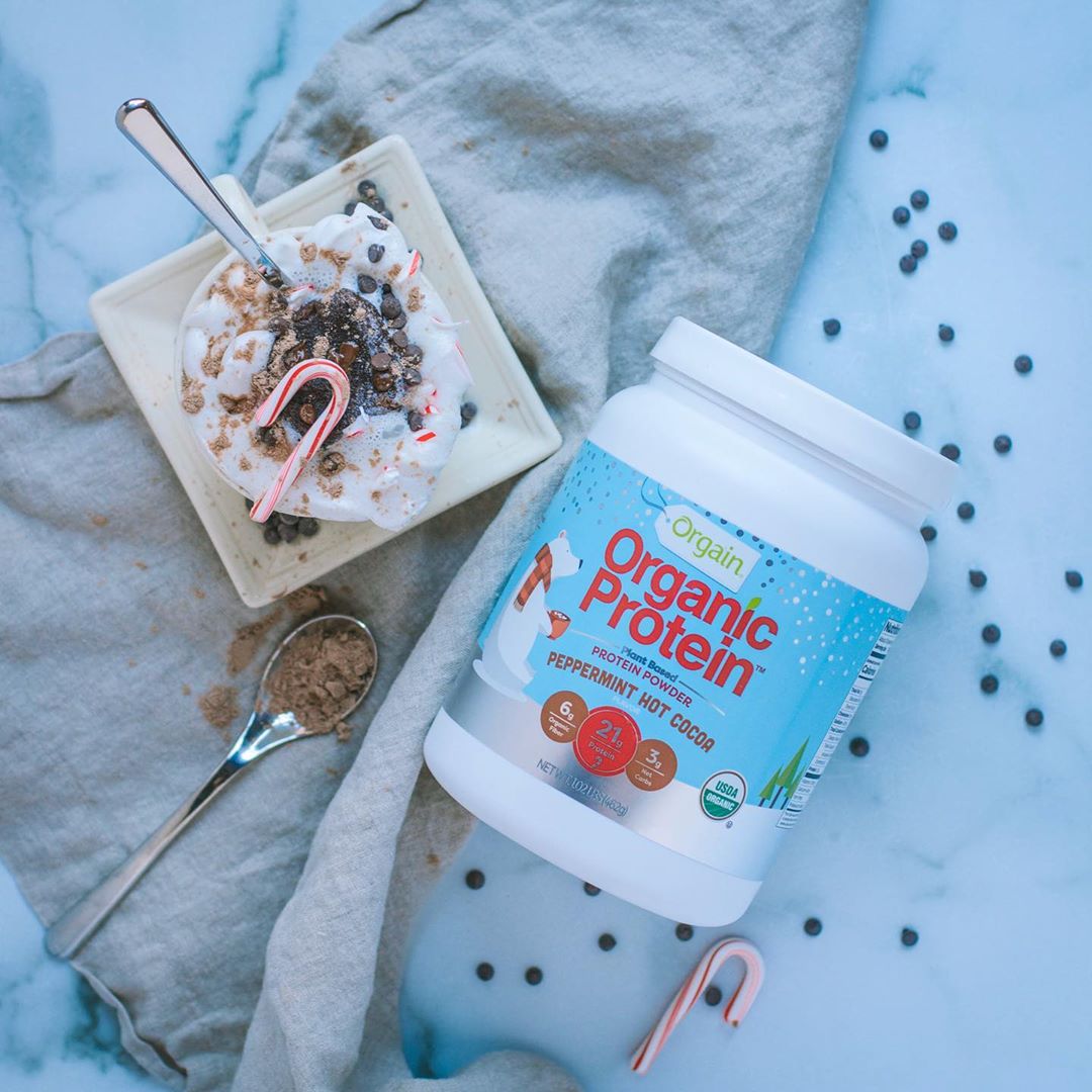 Peppermint Hot Cocoa Protein Mug Cake