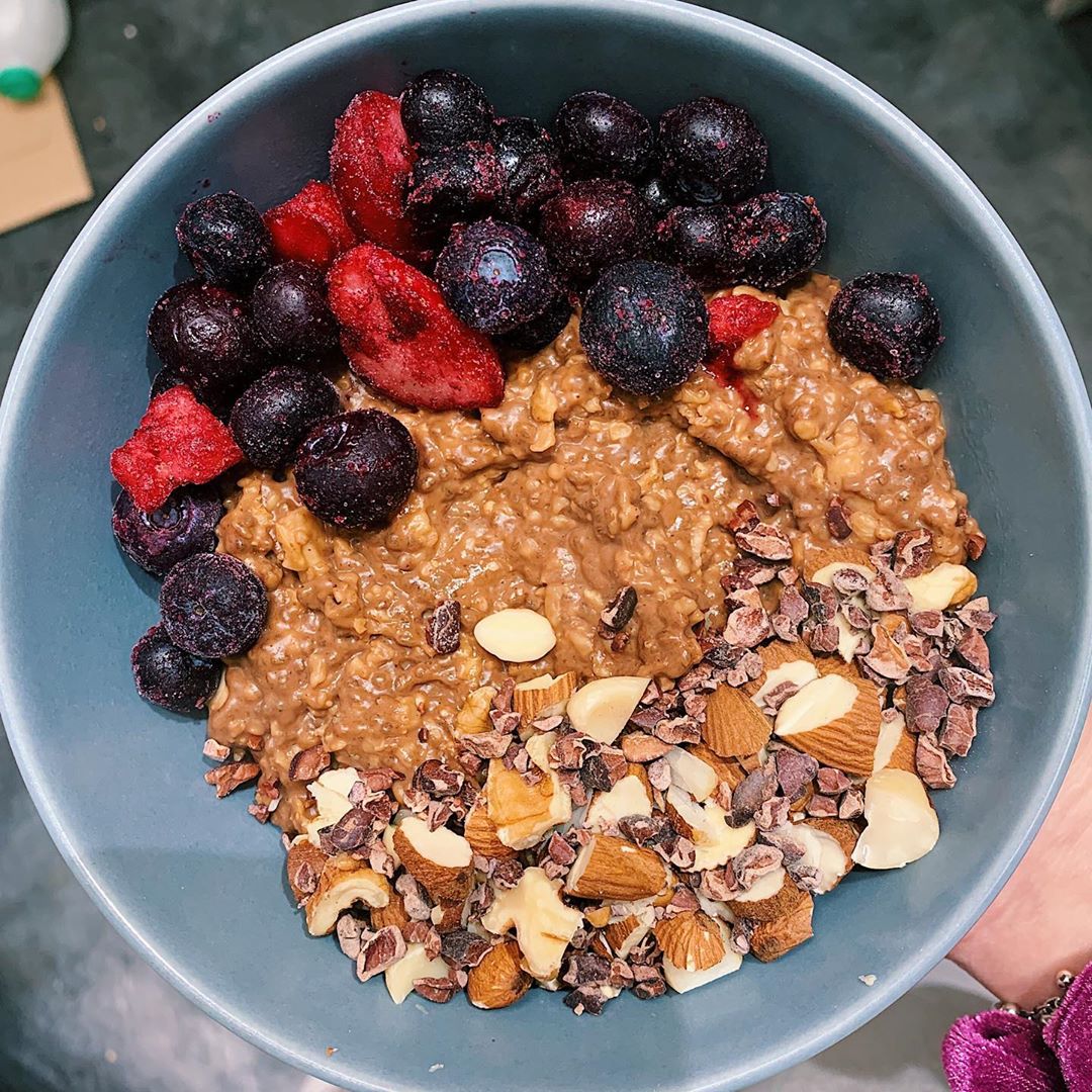 Easy Mocha Porridge for Breakfast