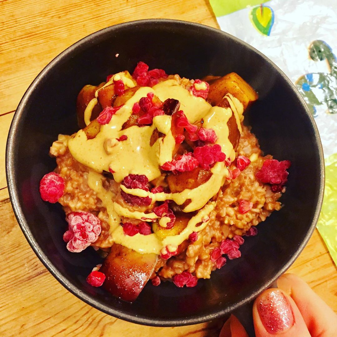 Matcha Cacao Cauliflower Oats