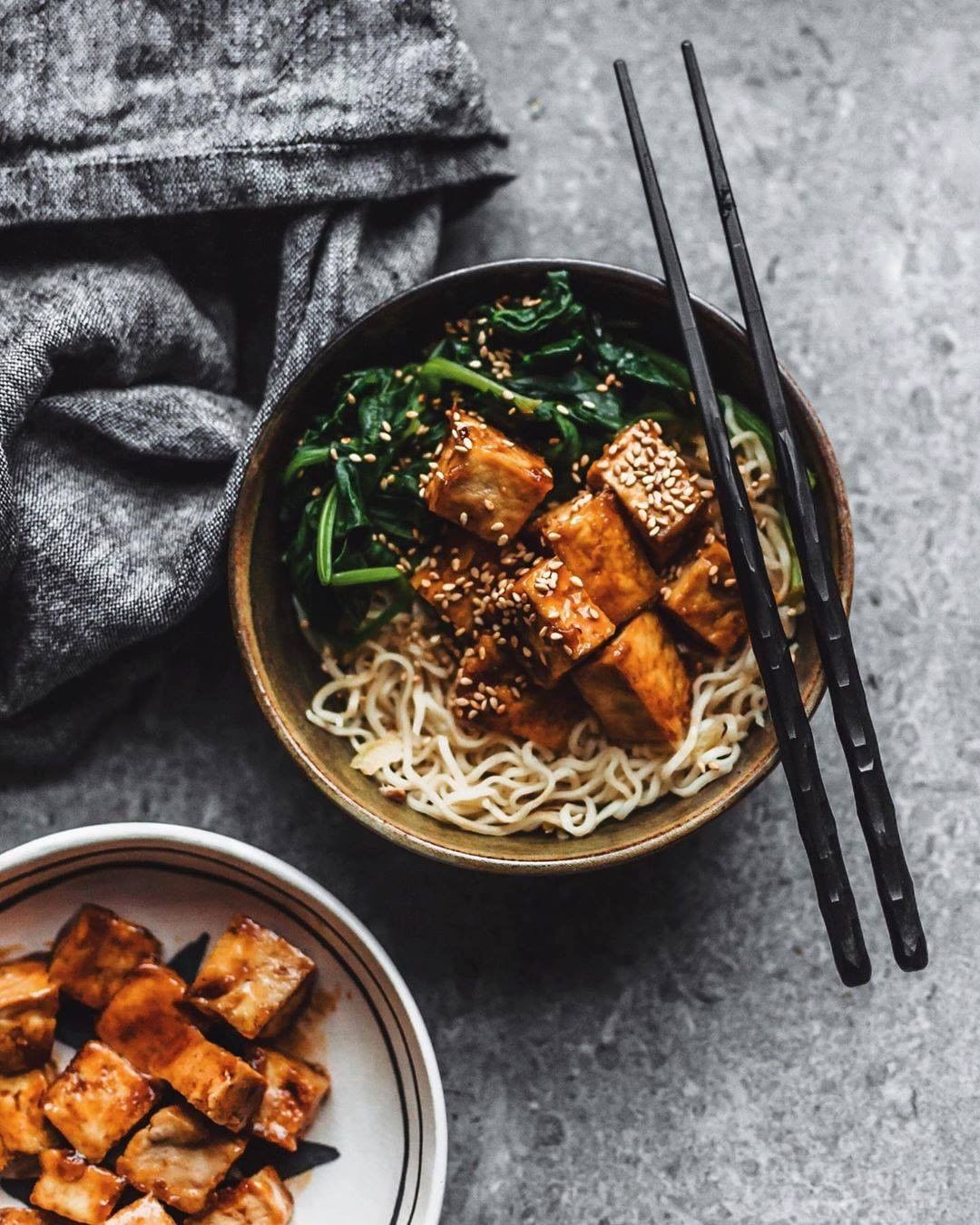 Crispy Teriyaki Tofu