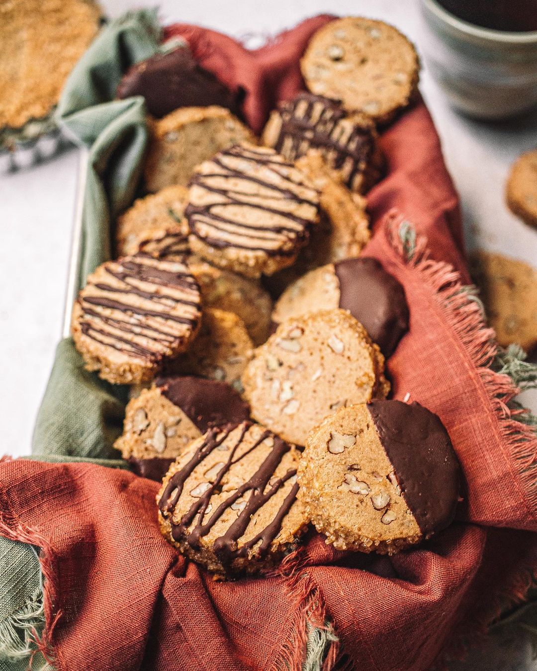 Easy Slice and Bake Butter Pecan Cookies