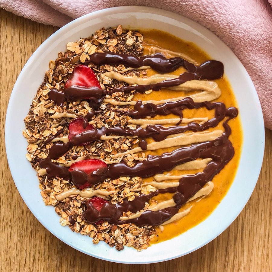Pumpkin Pie Smoothie Bowl