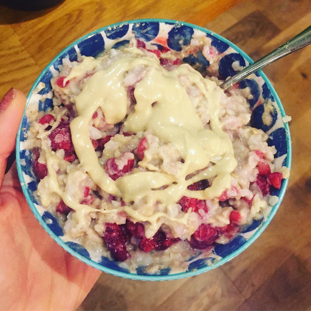 Raspberry Vanilla Cauli Oats