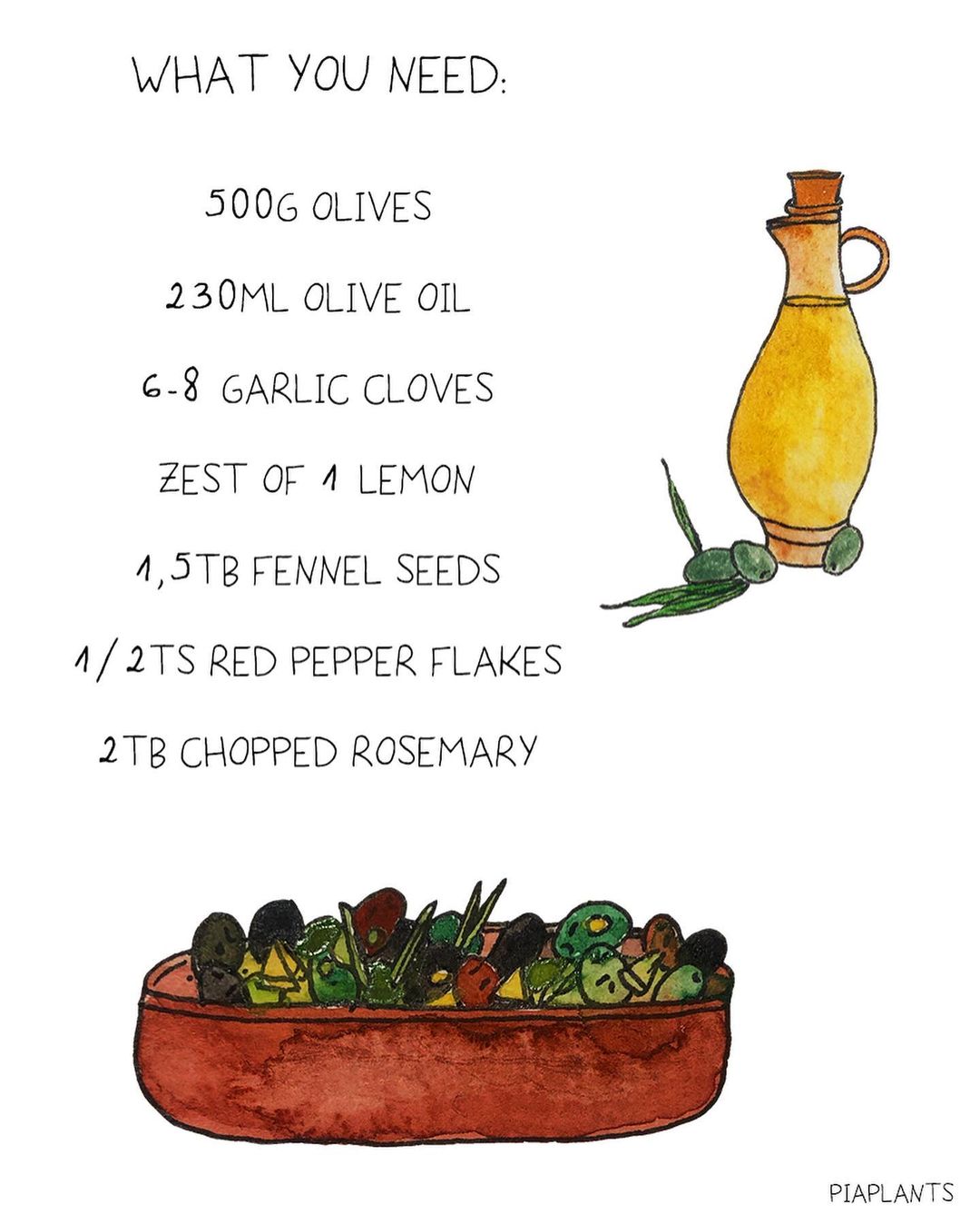 Marinated Olives for Gatherings and Events