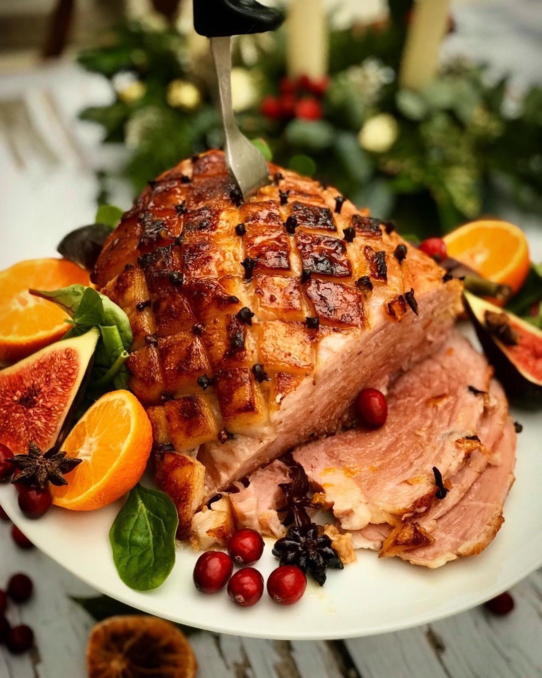 Maple and Orange Spiced Ham